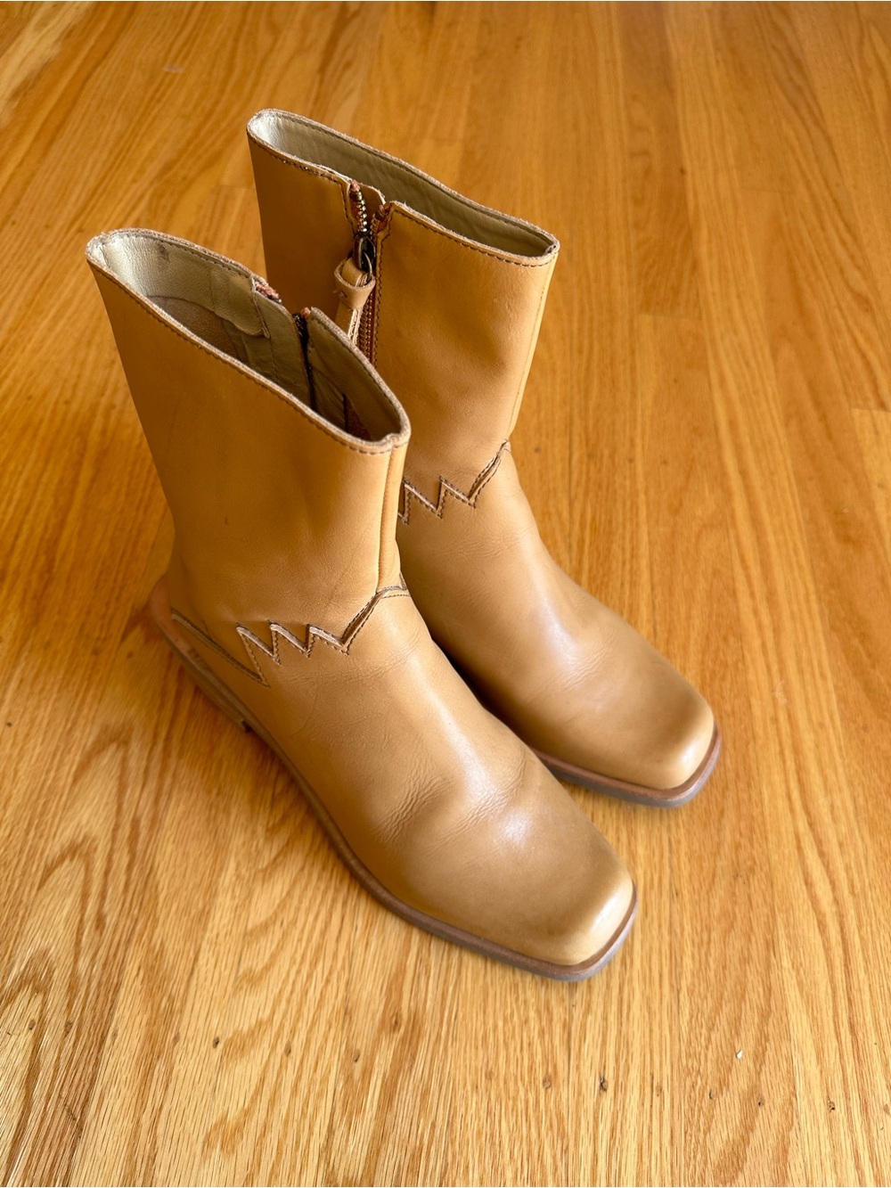 Bird of Flight (Ojai) Tan Leather Boots